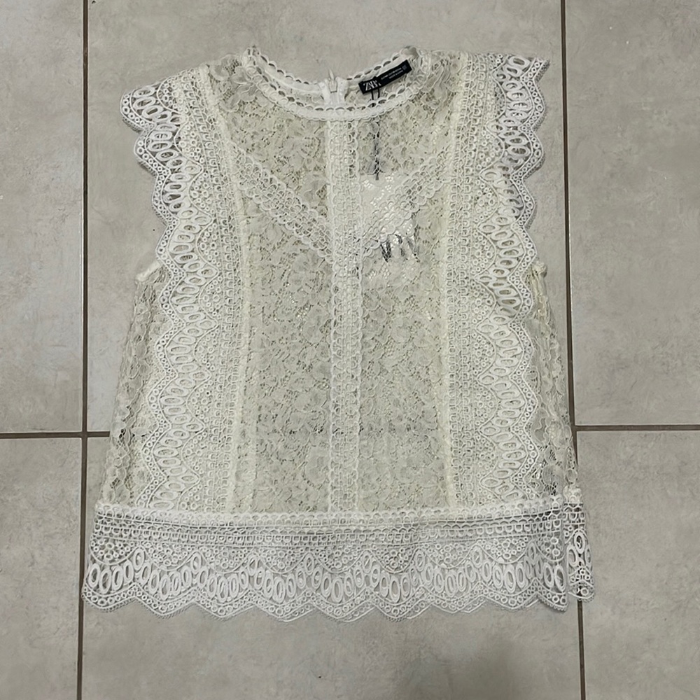 Zara lace blouse